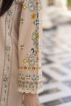 Cotton Canvas by Zaiwa – 3pc Beige Cotton Cutwork Suit CCZ7