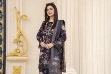 Cotton Canvas by Zaiwa – 3pc Black Cotton Dress with Farshi Shalwar CCZ6