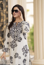 Cotton Canvas by Zaiwa – 2pc Off-White Cotton Embroidered Dress CCZ8