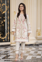 Cotton Canvas by Zaiwa – 2pc Ivory Cutwork Cotton Dress CCZ10