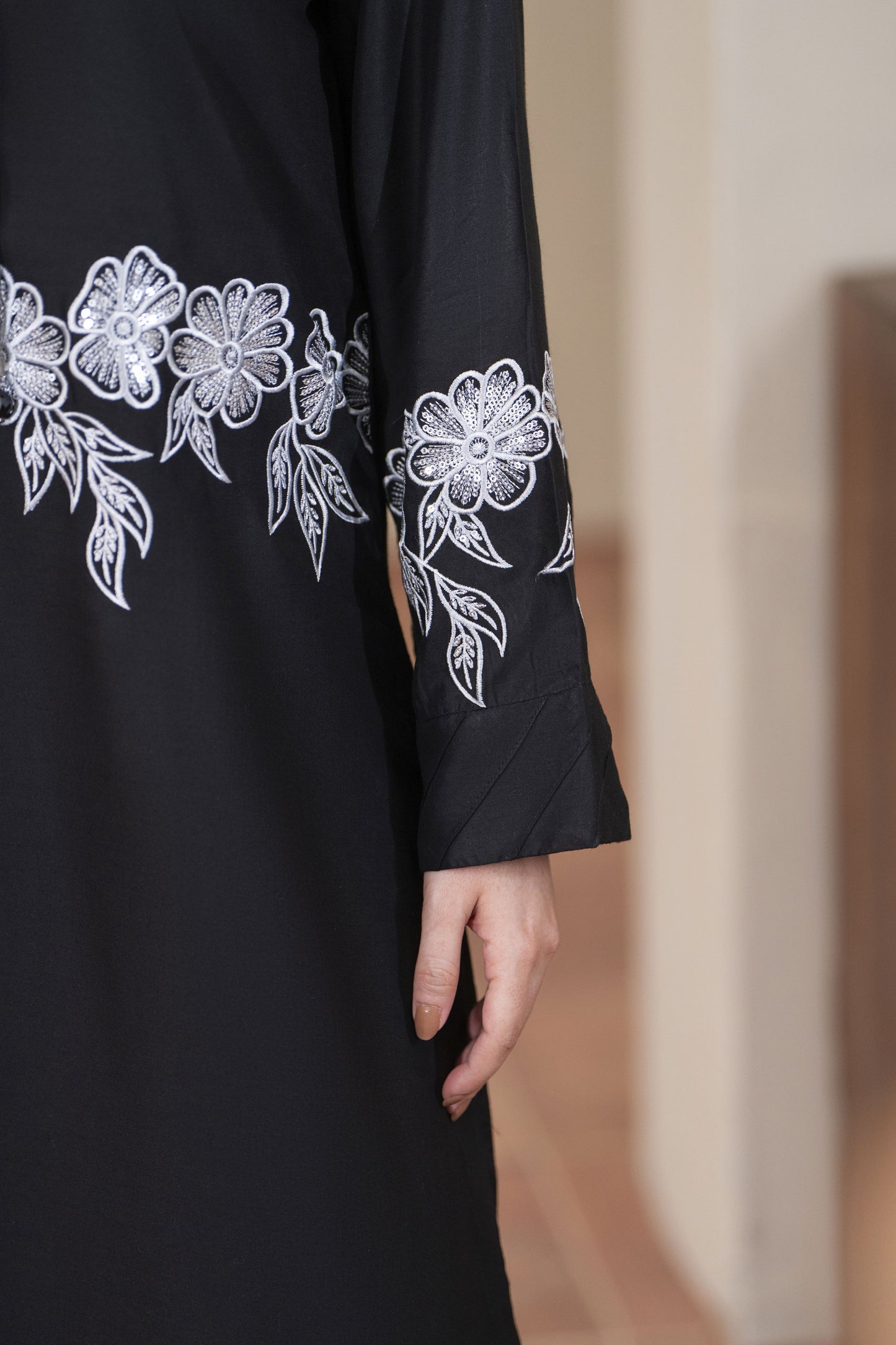 Bloomline Ready to Wear Embroidered Casual Dress by Zaiwa ZBRW5