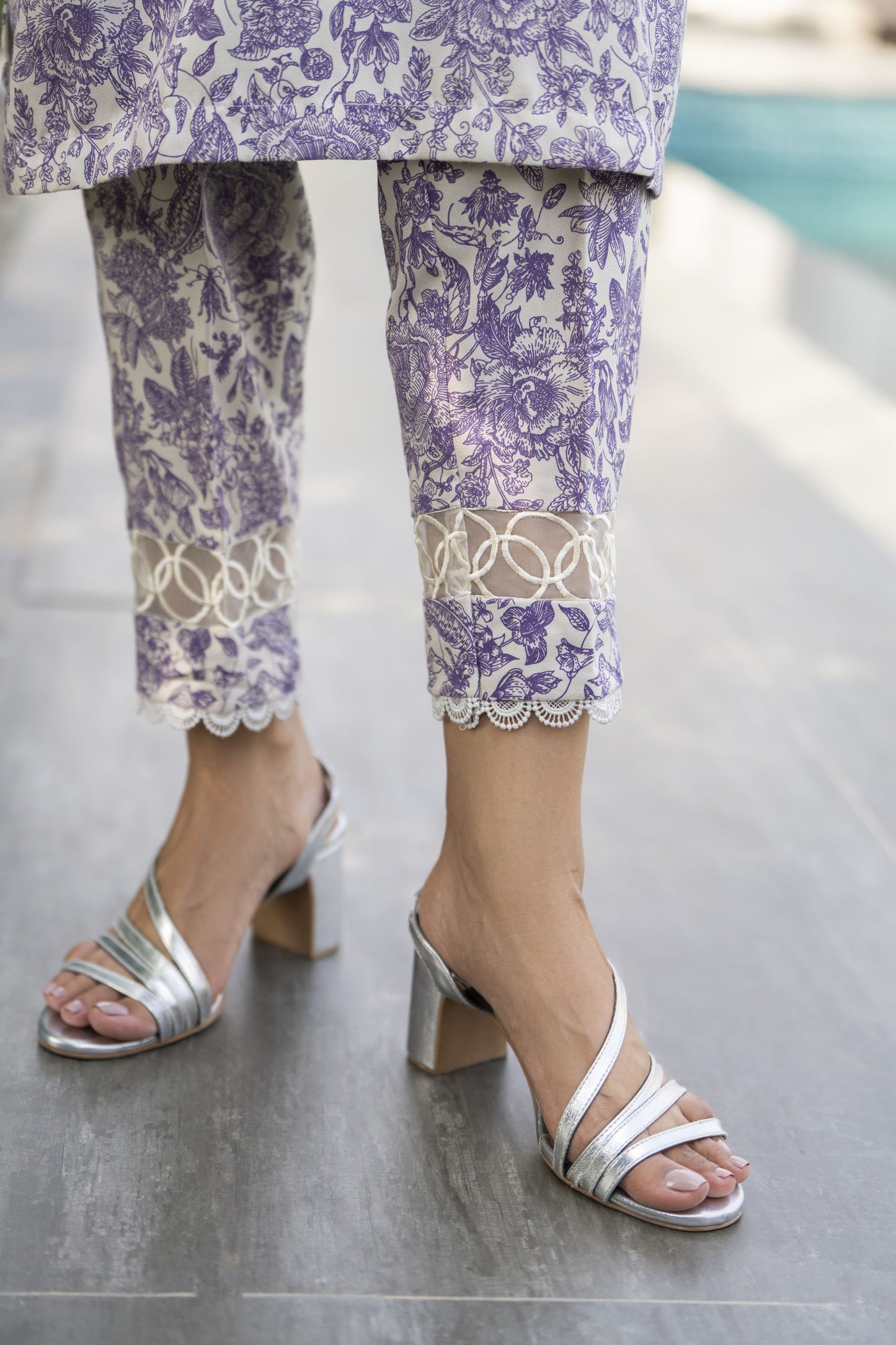 Zaiwa Winterlite 2Pc Dhanak Printed & Embroidered Suit ZWL8