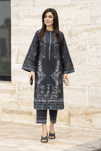 Dawn Petals by Sahar Black Printed Co-ord Set DPS8