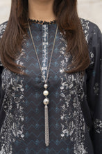 Dawn Petals by Sahar Black Printed Co-ord Set DPS8