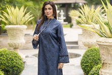 Dawn Petals by Sahar Greyish Blue Co-ord Set with Lace Culottes DPS7