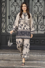 Dawn Petals by Sahar Printed Co-ord Set with Lace Culottes DPS6