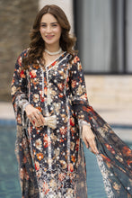 Modern Muse by Arwah – 3pc Printed & Embroidered Grip Suit MMB4