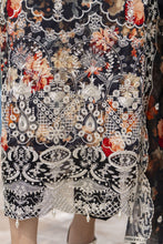 Modern Muse by Arwah – 3pc Printed & Embroidered Grip Suit MMB4