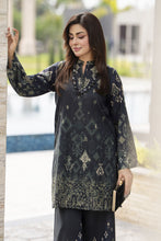 Dawn Petals by Sahar Dark-Toned Embroidered Co-ord Set DPS2