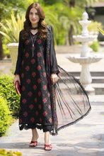 Modern Muse by Arwah – 3pc Printed & Chikankari Embroidered Grip Suit MMB6