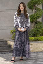 Modern Muse by Arwah – 3pc Printed & Embroidered Grip Suit MMB8