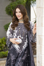 Modern Muse by Arwah – 3pc Printed & Embroidered Grip Suit MMB8