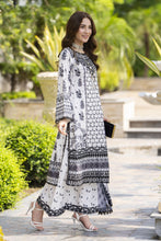 Modern Muse by Arwah – 3pc Printed & Embroidered Grip Suit MMB3