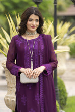Whispers by Aleezay – Purple Chiffon 3pc Ready to Wear Dress WBA2