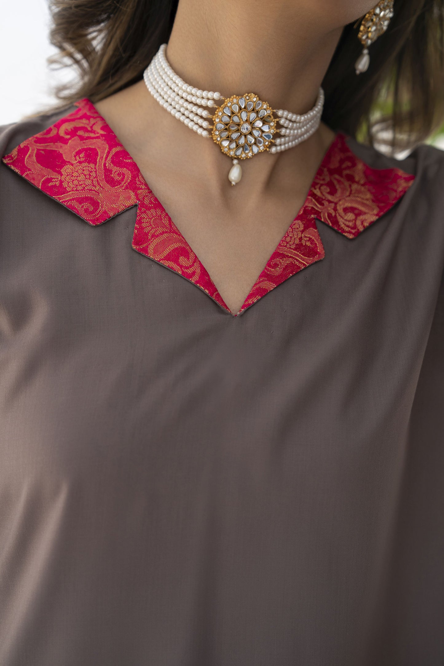 Farshi Mahal by Aabpara – Festive Farshi Shalwar Dress FMA6