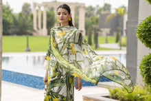 Sakeena Summer Ease – 3pc Lawn Dress with Chiffon Dupatta SSE1