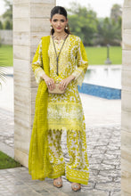 Sakeena Summer Ease – 3pc Yellow Lawn Dress with Farshi Shalwar SSE5
