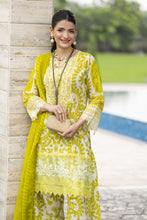 Sakeena Summer Ease – 3pc Yellow Lawn Dress with Farshi Shalwar SSE5