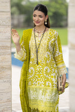 Sakeena Summer Ease – 3pc Yellow Lawn Dress with Farshi Shalwar SSE5