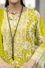 Sakeena Summer Ease – 3pc Yellow Lawn Dress with Farshi Shalwar SSE5