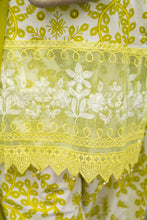 Sakeena Summer Ease – 3pc Yellow Lawn Dress with Farshi Shalwar SSE5