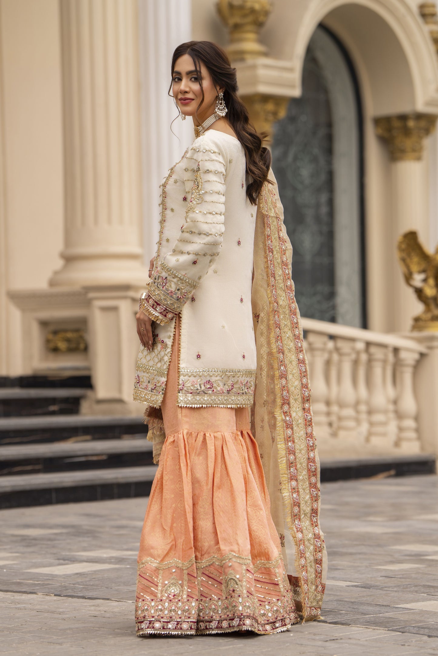 Shaadi Glam Formal Designer Womenswear Dress by Silver SGFD1