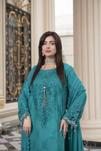 Sitara by Silver – 3pc Chiffon Cutwork & Handworked Formal Dress SBS4