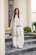 Sitara by Silver – 3pc Organza Embroidered & Handworked Dress SBS3