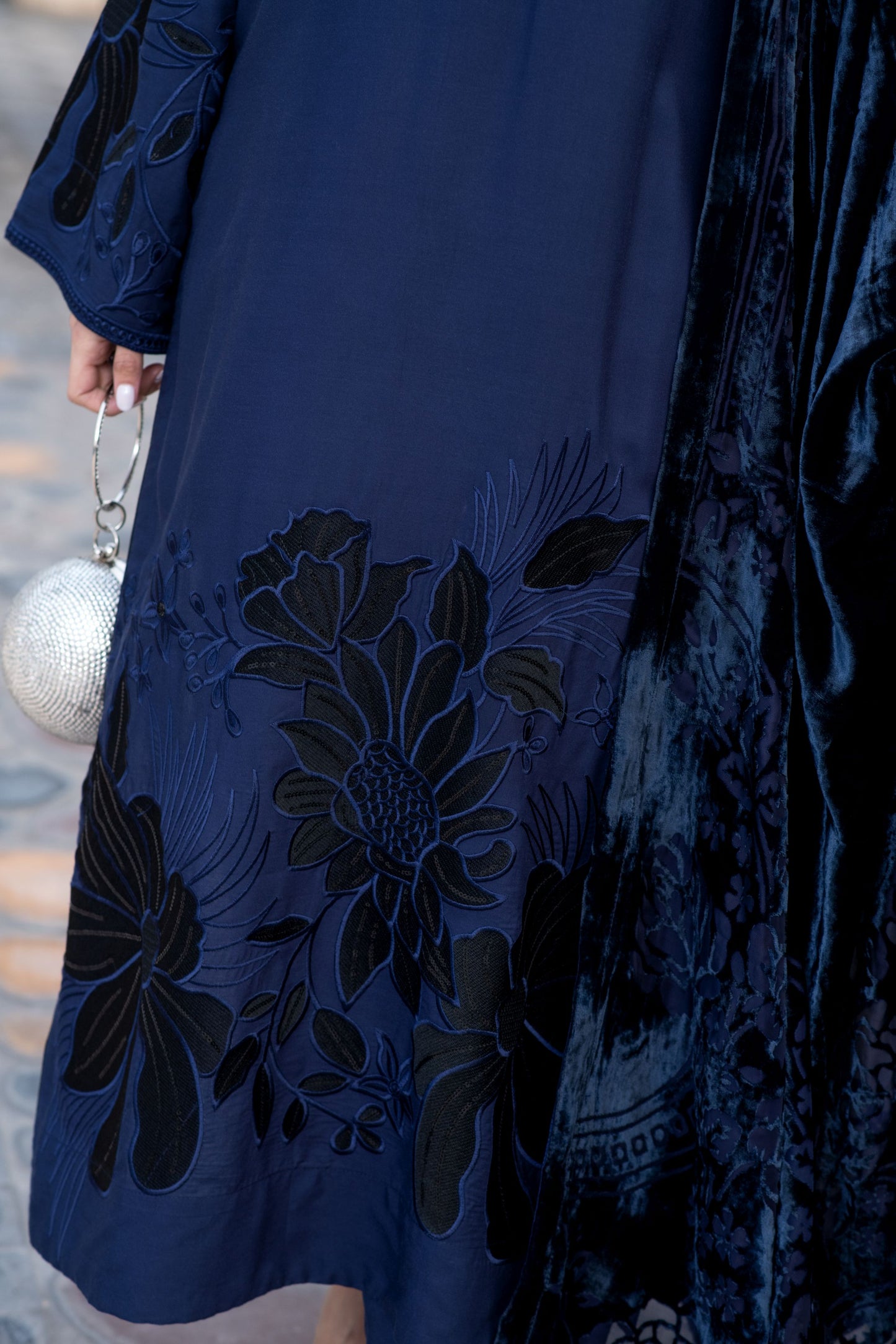 Zohra | 3pc Ready to Wear Winter Dress with Palachi Shawl ZAB7