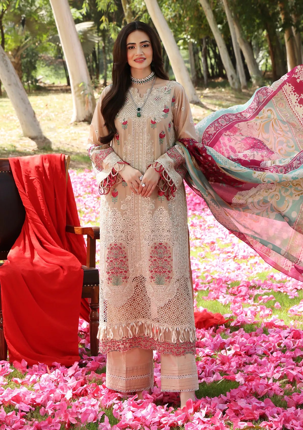 Premium Festive Chikankari by Elaf 12