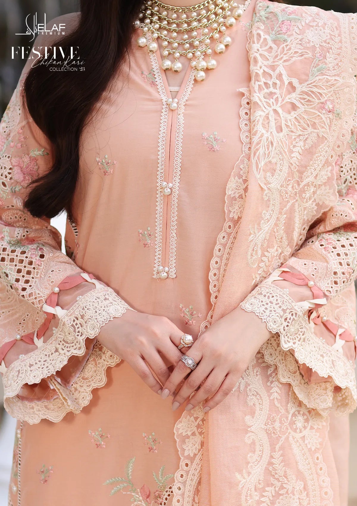 Premium Festive Chikankari by Elaf 9