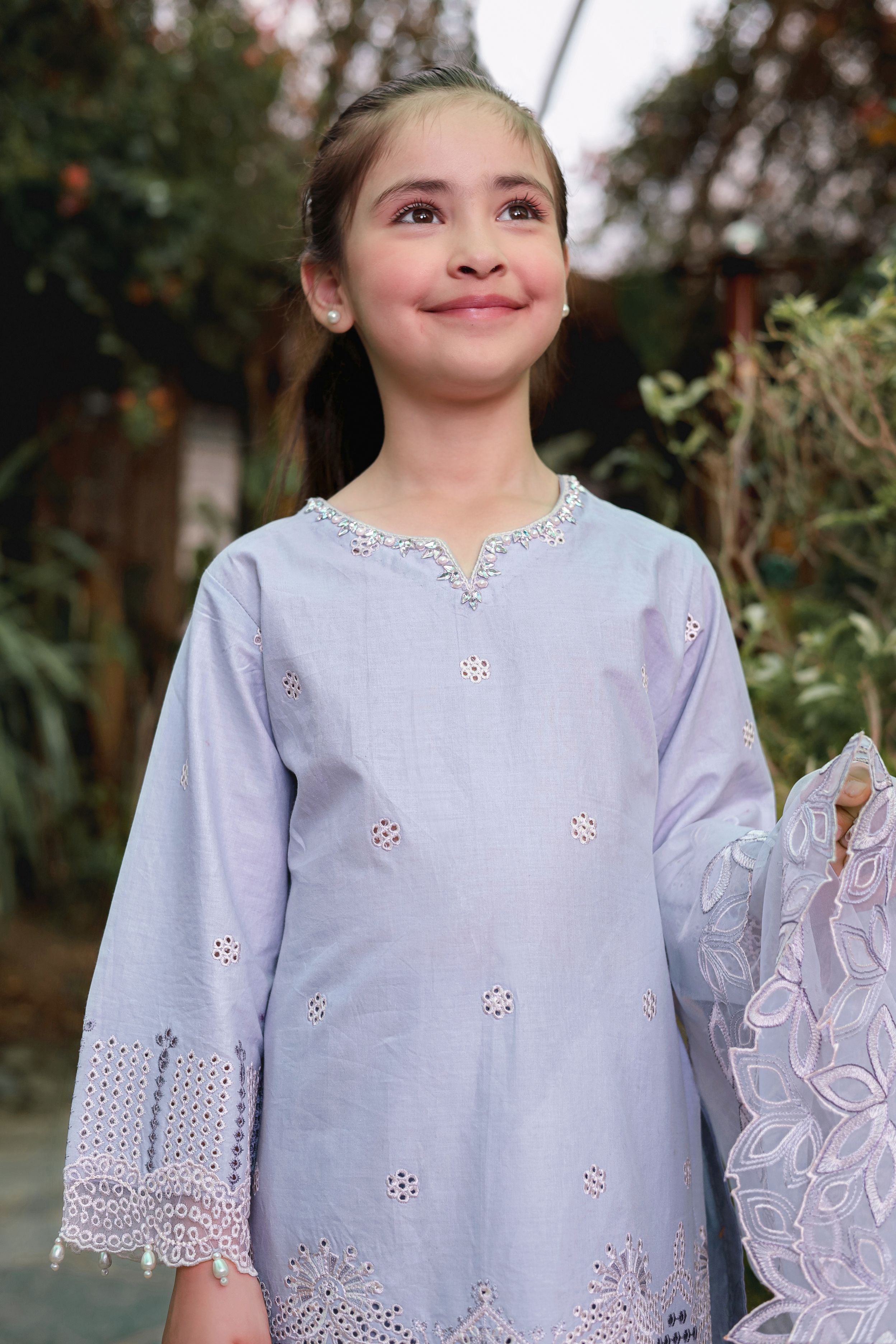 Chikankari Cotton Ready to Wear Summer Girls Collection GCC1