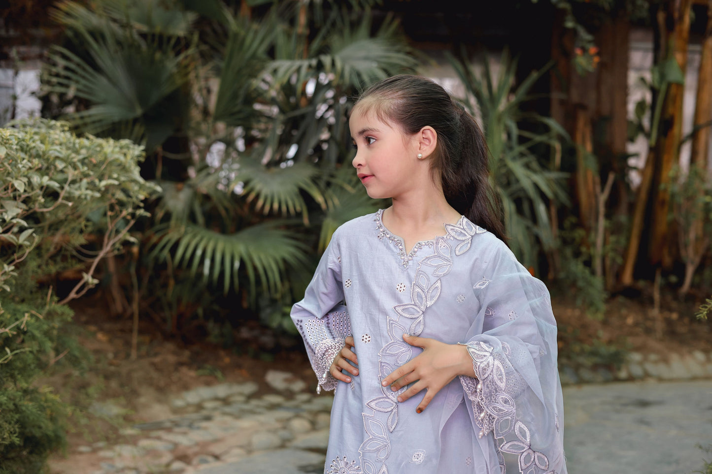 Chikankari Cotton Ready to Wear Summer Girls Collection GCC1