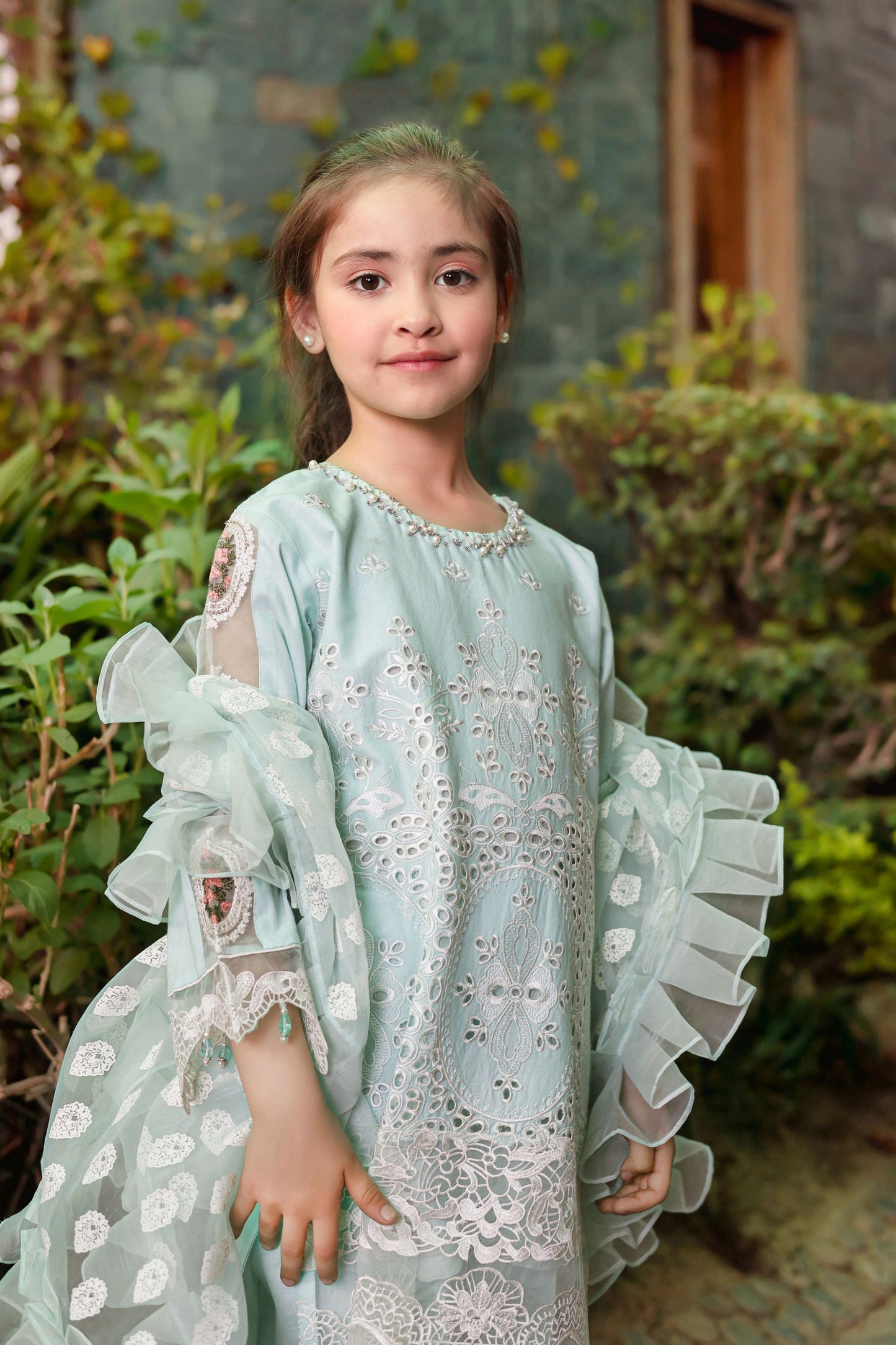 Chikankari Cotton Ready to Wear Summer Girls Collection GCC6