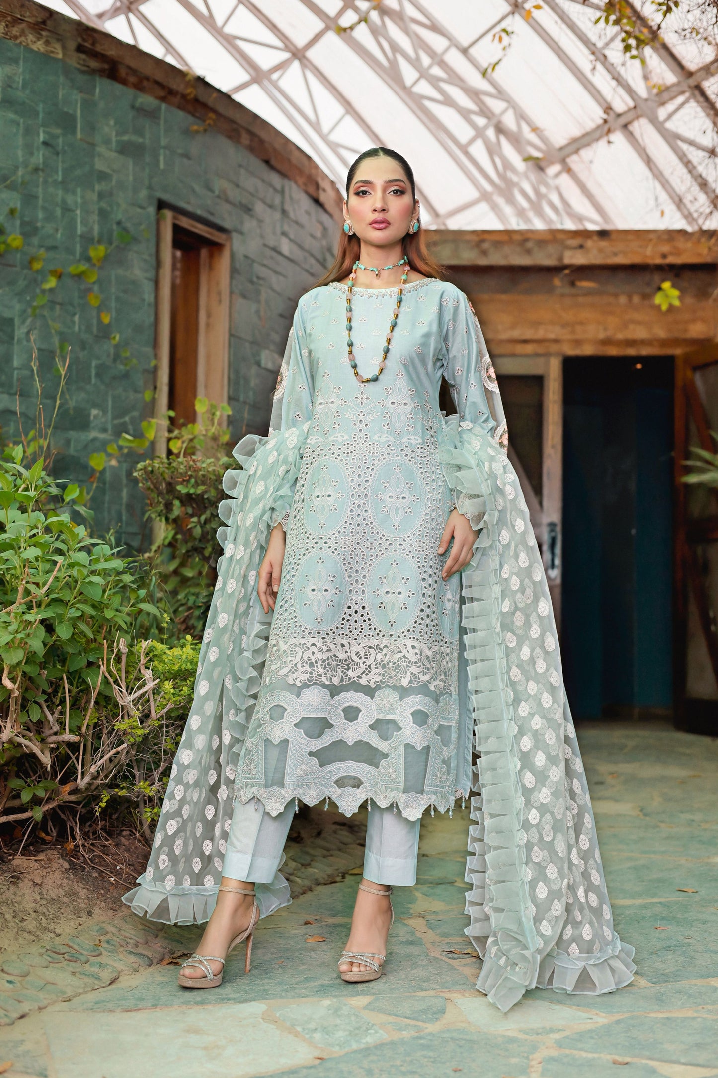 Embroidered Cotton Ready to Wear Summer Collection CC6
