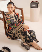 Everyday Luxe by Mona – Abstract Patchwork Silk Lawn 2pc Co-Ord Set | MES6