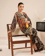 Everyday Luxe by Mona – Abstract Patchwork Silk Lawn 2pc Co-Ord Set | MES6