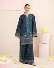 Everyday Luxe by Mona – Teal Printed Silk Lawn 2pc Co-Ord Set | MES7