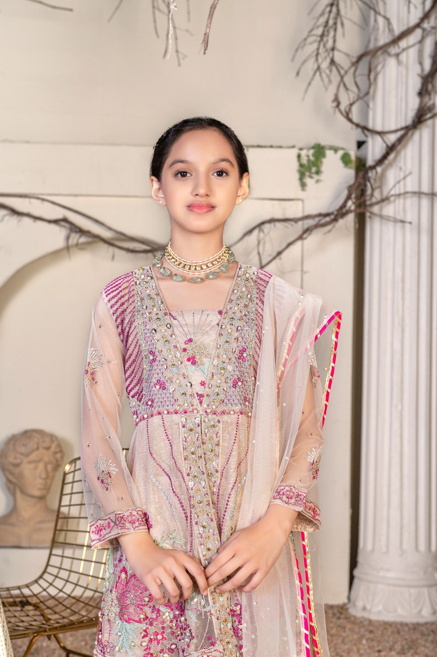 3pc Girls Formal Dress by Mona KM5