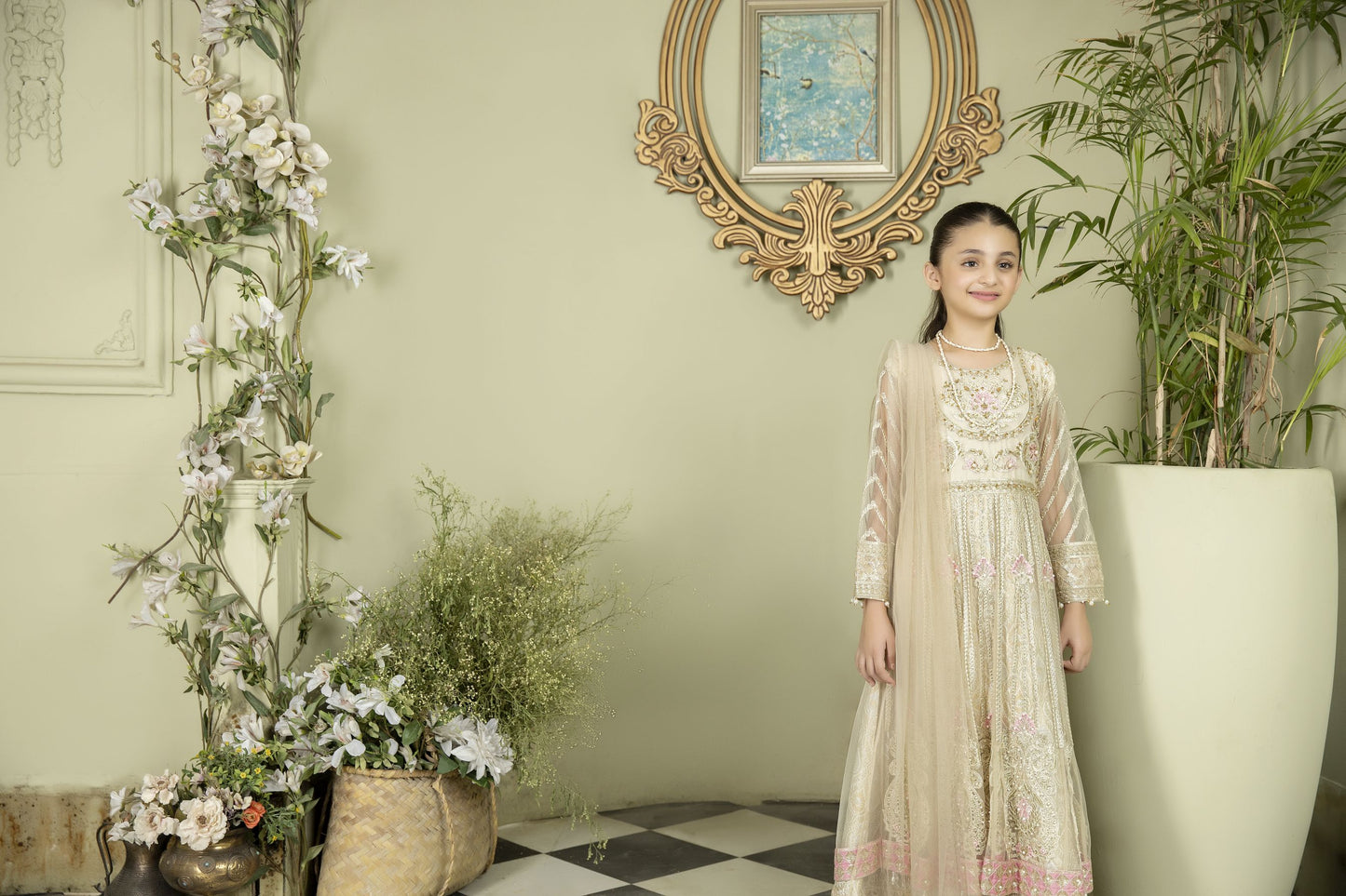 3pc Girls Formal Dress by Mona KM6