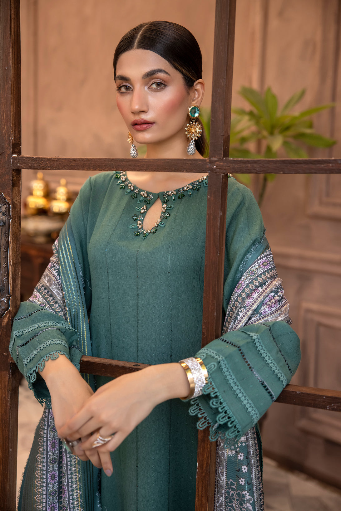 Pashmina Perfection Tilla Zari Shawl Collectoin P1