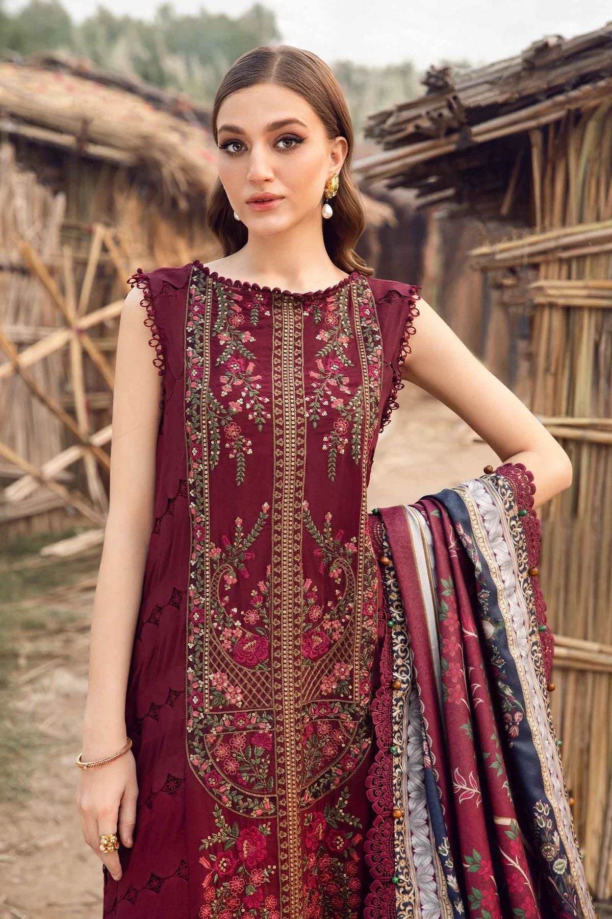 Maria B. MPrints Ready-to-Wear MPT-2406-B