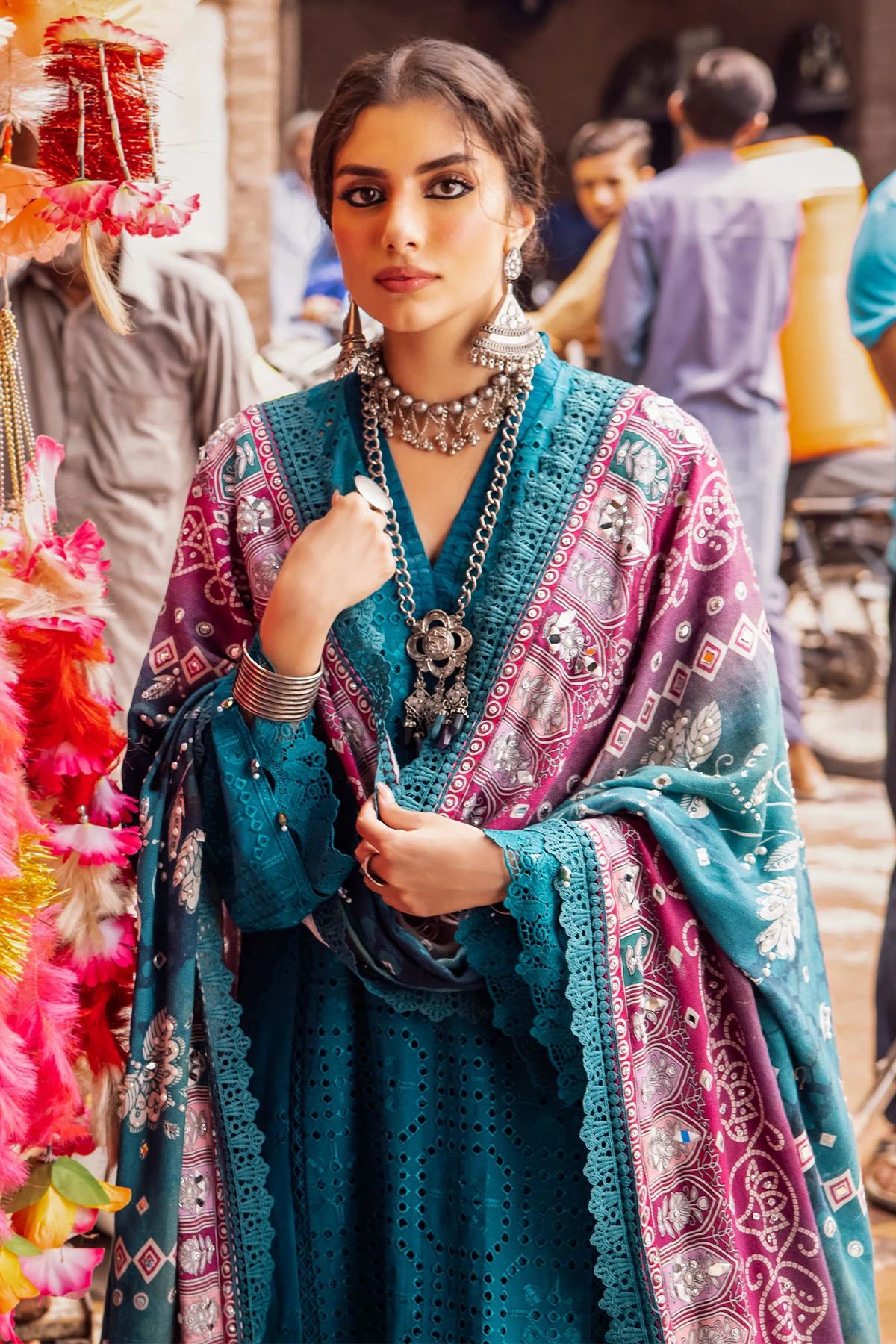 Nureh Winter Khaddar Bazaar Collection NE47