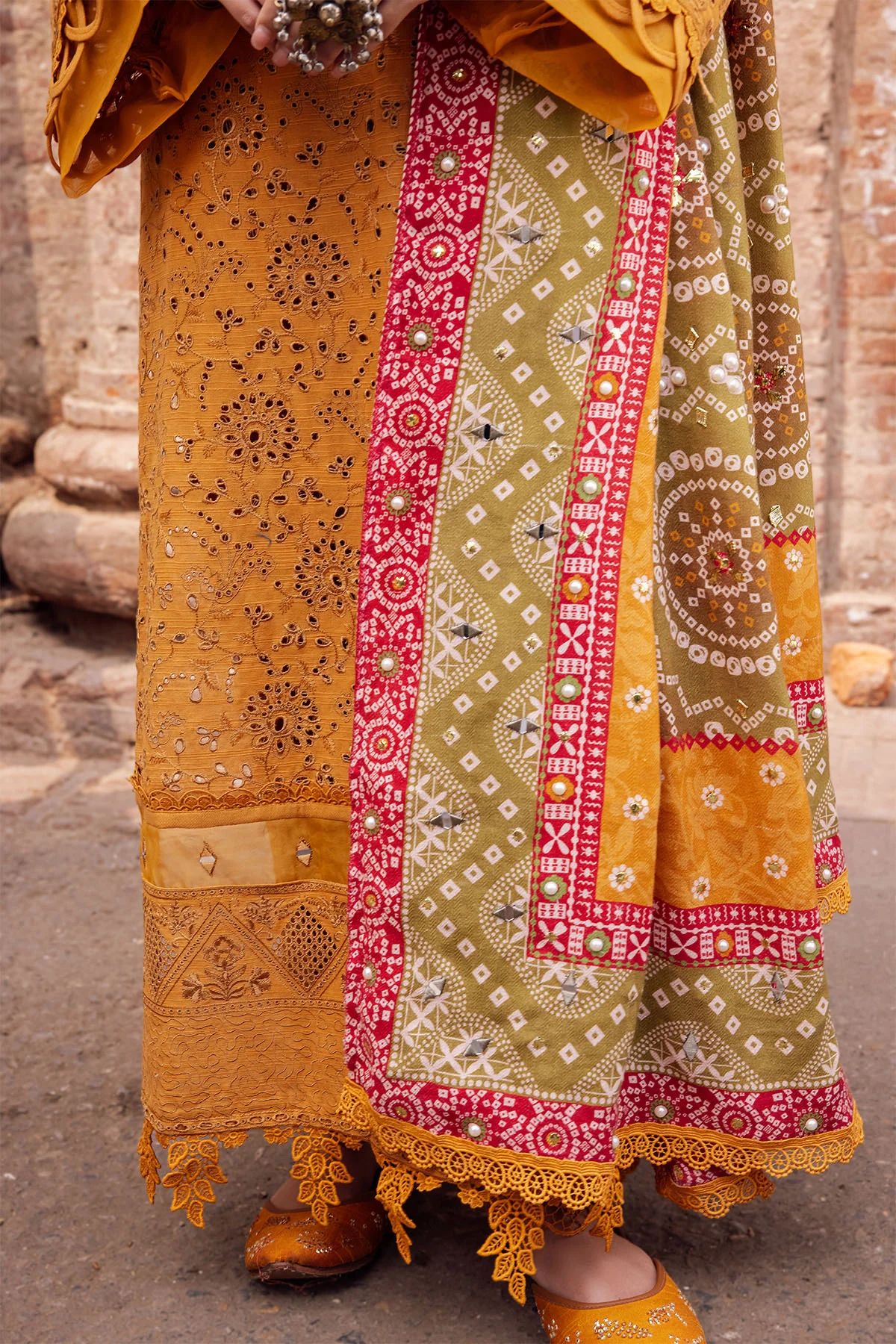Nureh Winter Khaddar Bazaar Collection NE49