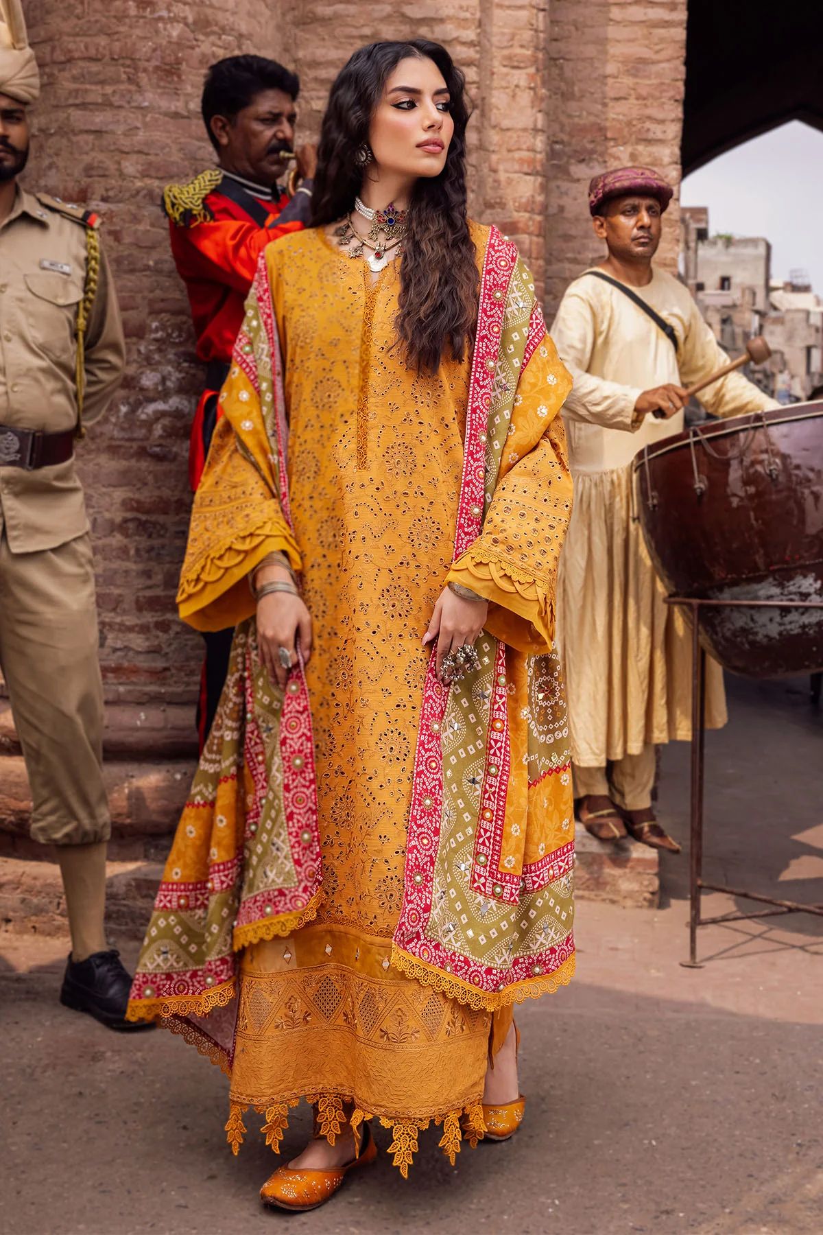 Nureh Winter Khaddar Bazaar Collection NE49