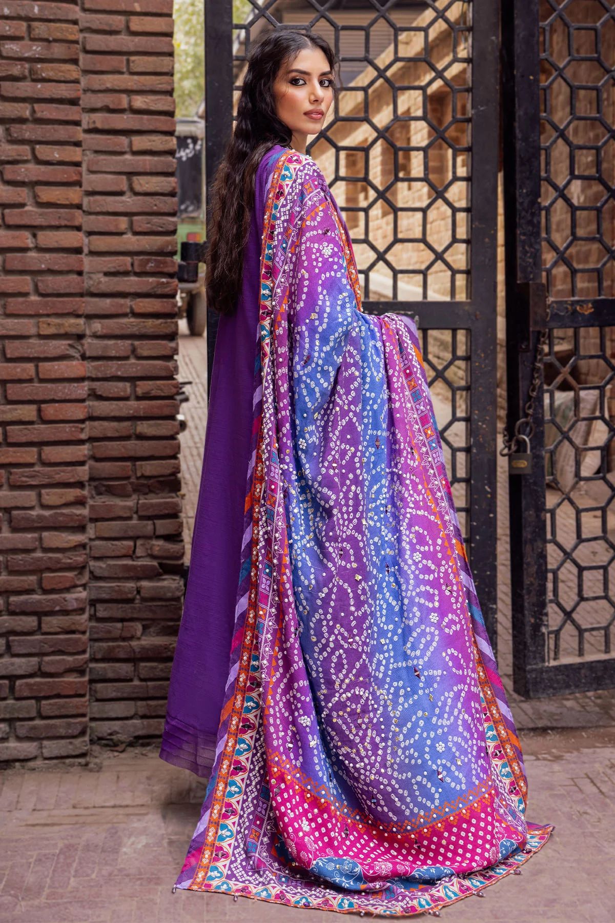 Nureh Winter Khaddar Bazaar Collection NE50