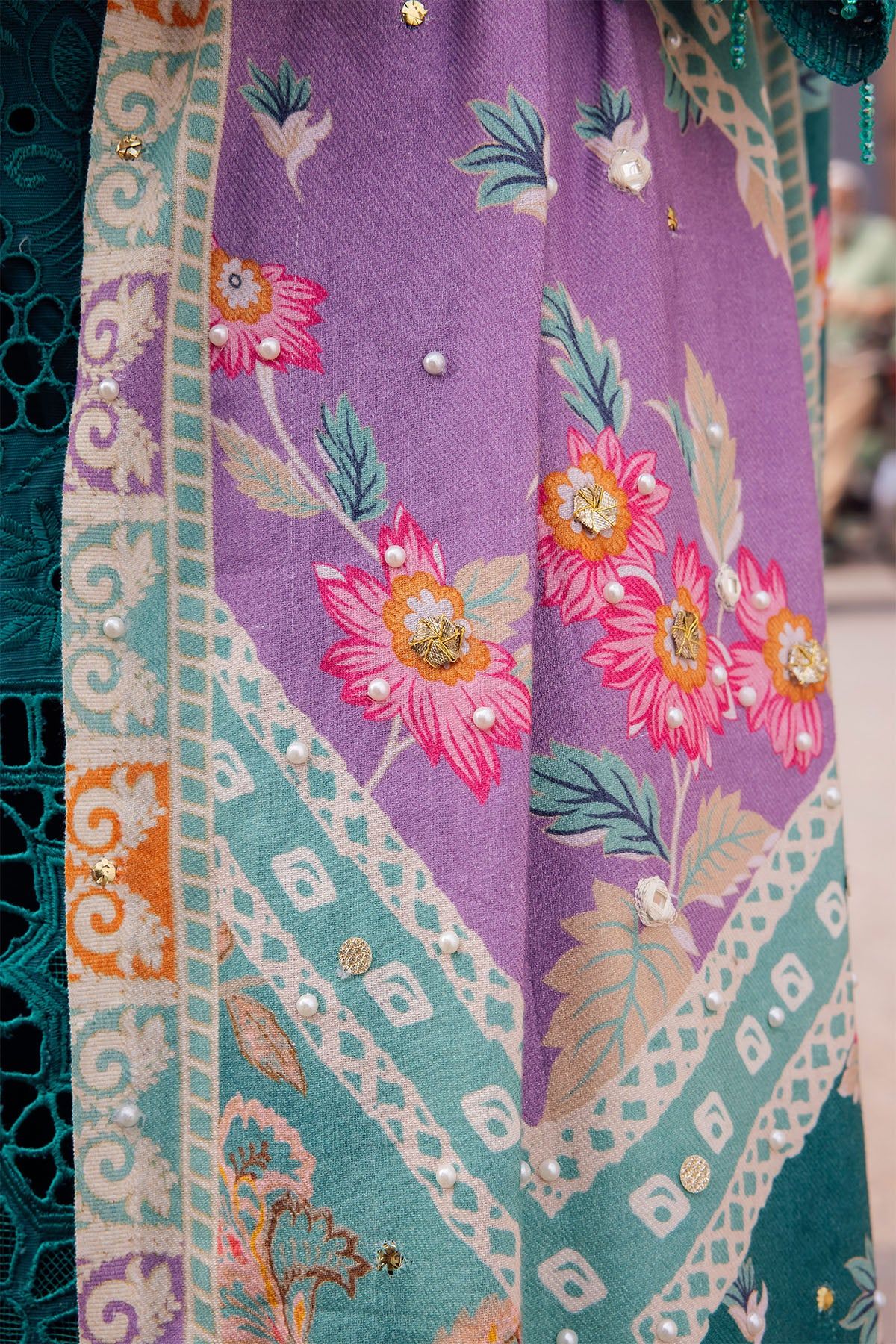 Nureh Winter Khaddar Bazaar Collection NE51