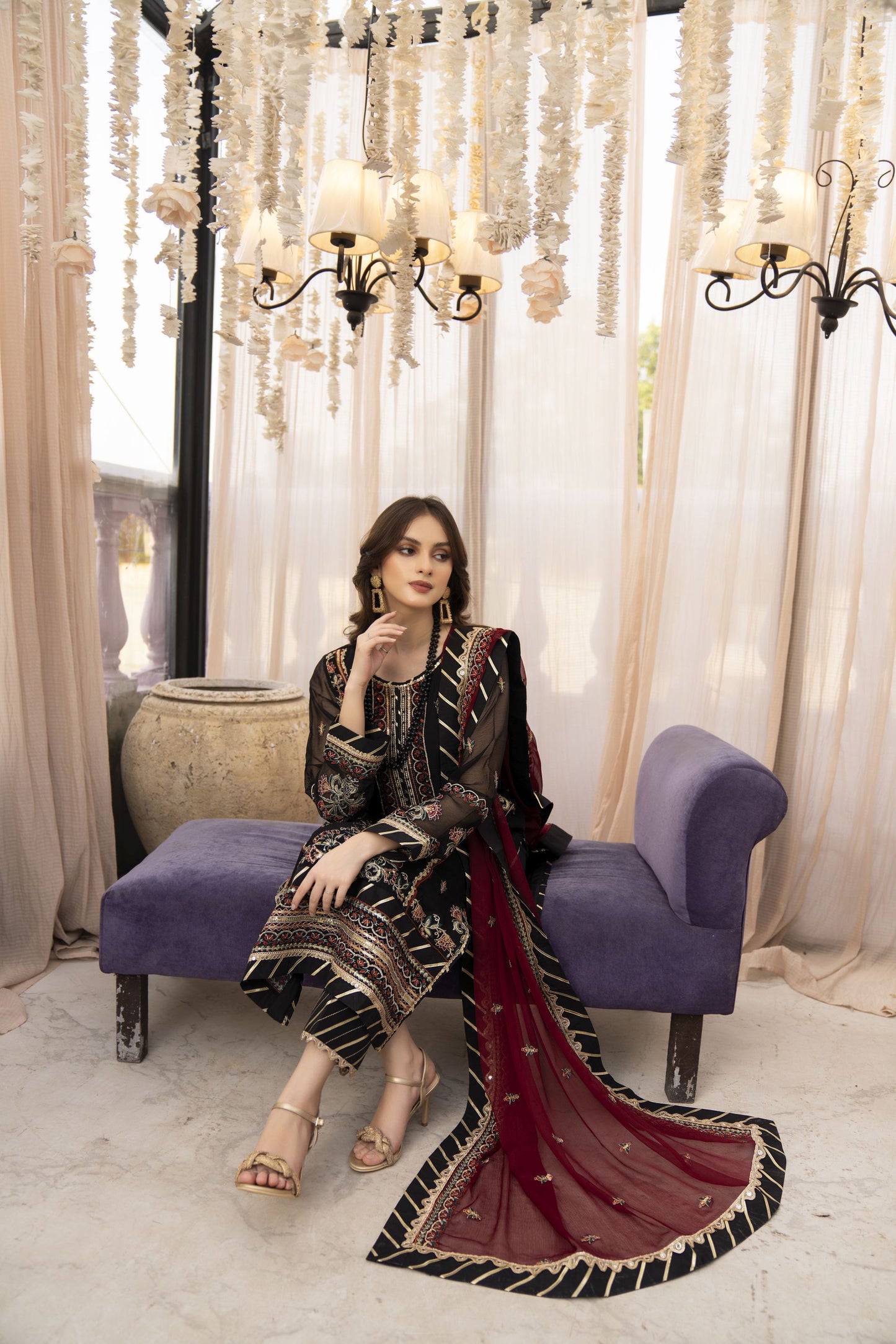 Noorma Kamal Chiffon Collection LL09