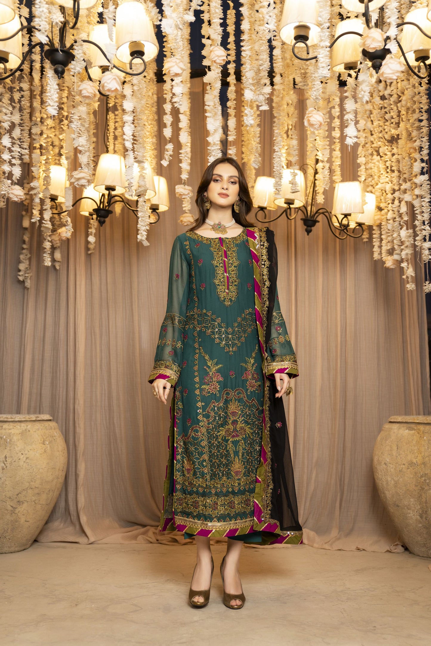 Noorma Kamal Chiffon Collection LL07
