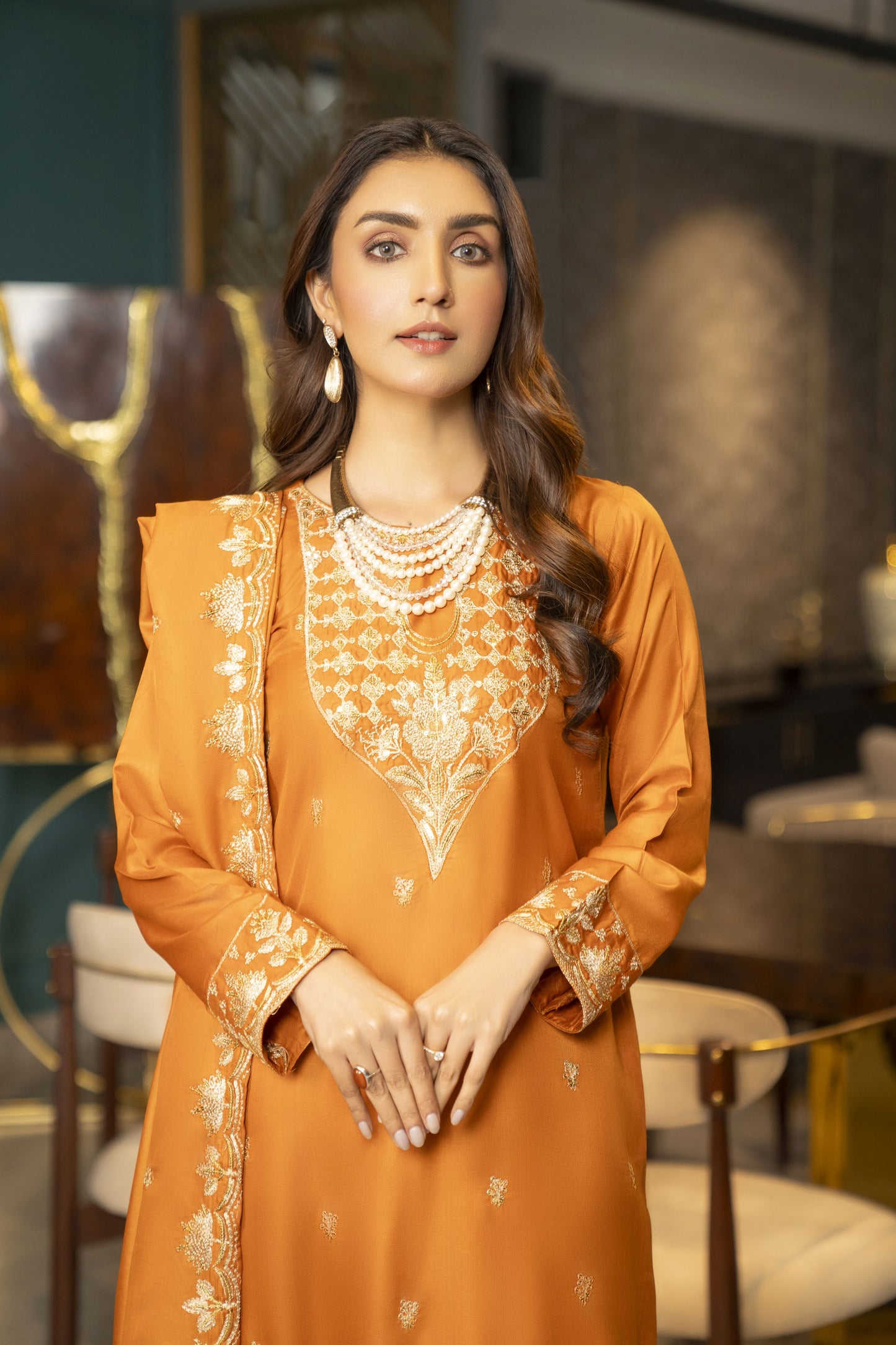 Pashmina Winter Shawl Collection by Sakeena Hasan SHP2